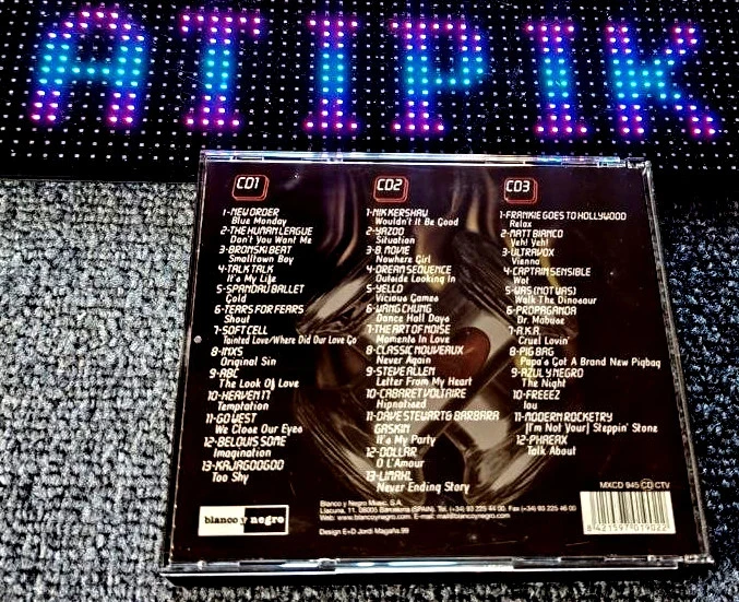💚 Cd I Love Tecno Pop - Triple Album New Wave Import Spanje Zeldzaam 🖤 – photo 2